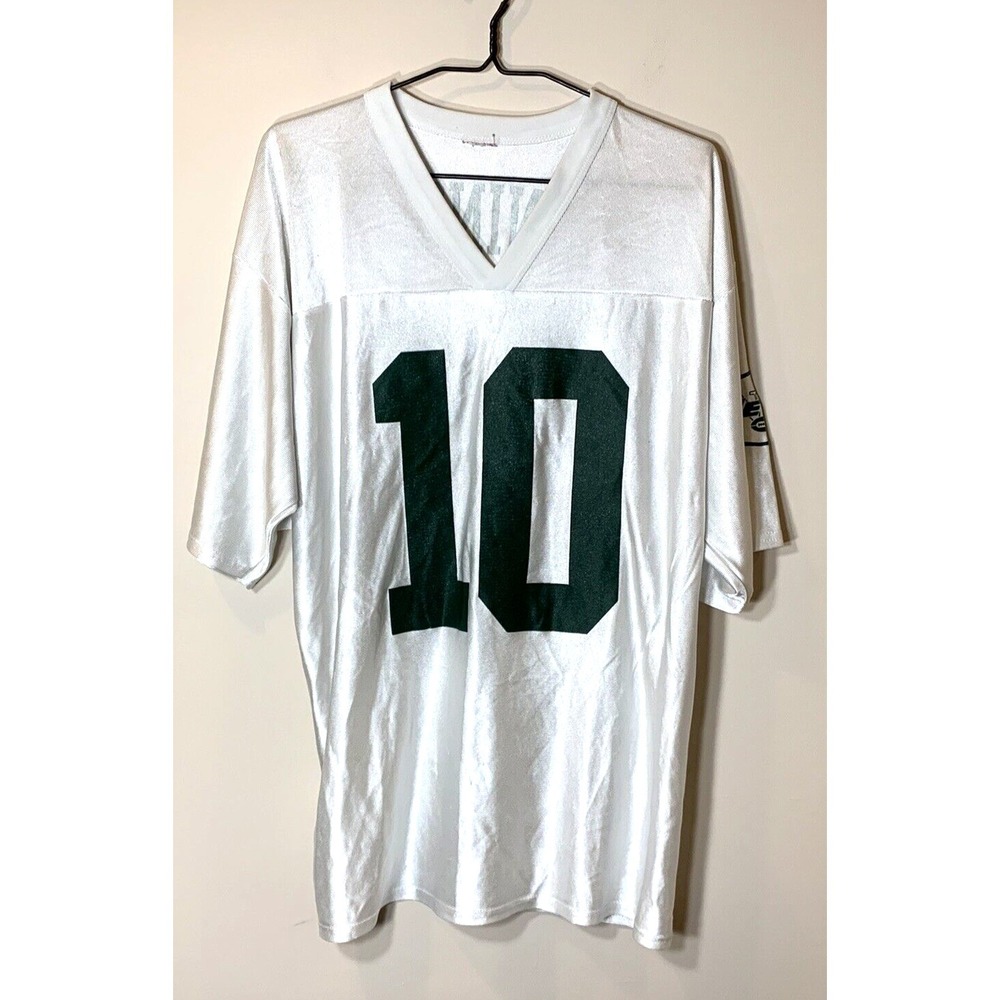 New York Jets Football Jersey M/L Chad Pennington #10 NFL Vintage White No Tag